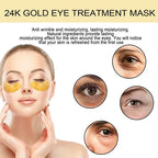 Parches Hidratantes de Oro 24K para Ojos EELHOE - 60 Unidades