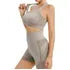 Leggings de yoga gris