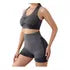 Leggings de yoga gris