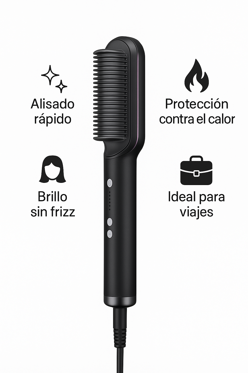 Cepillo Alisador Instantáneo