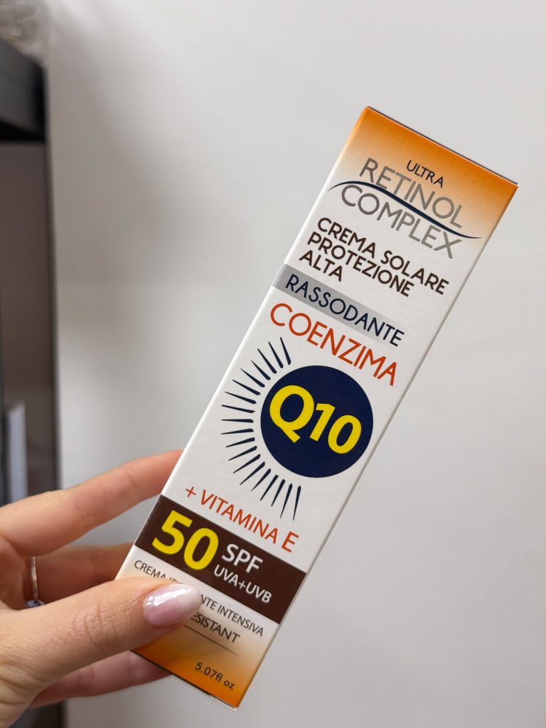 Crema Solar Retinol Complex con Coenzima Q10 y SPF 50