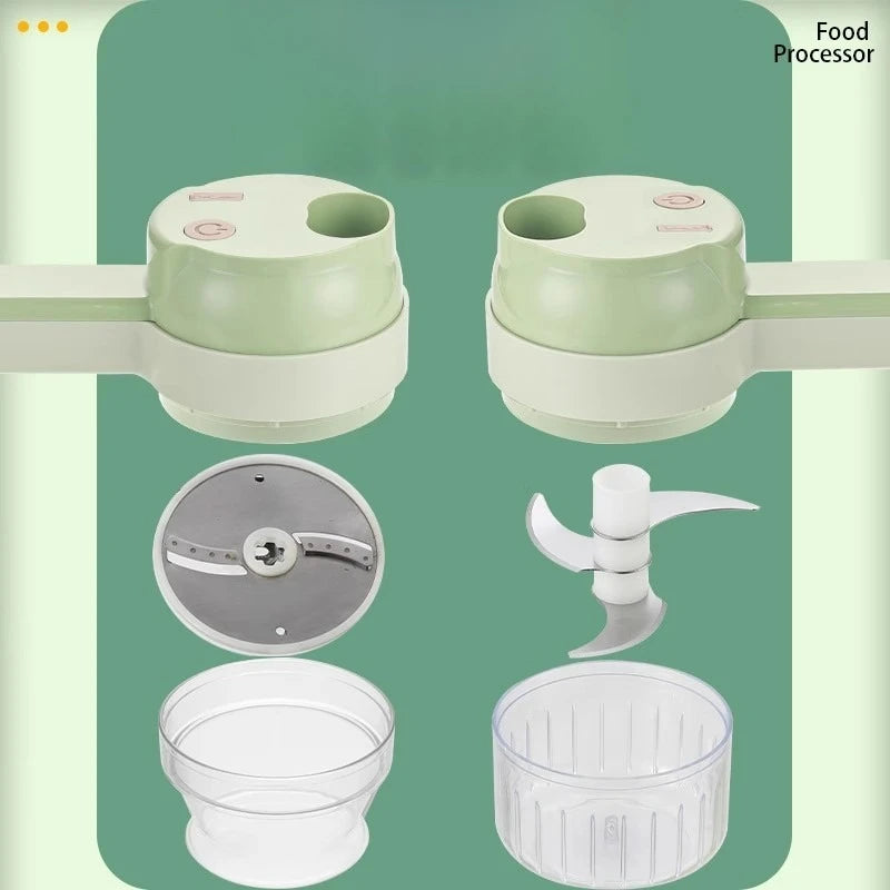 PicaTodo 4 en 1 Cortador de Alimentos Multifuncional