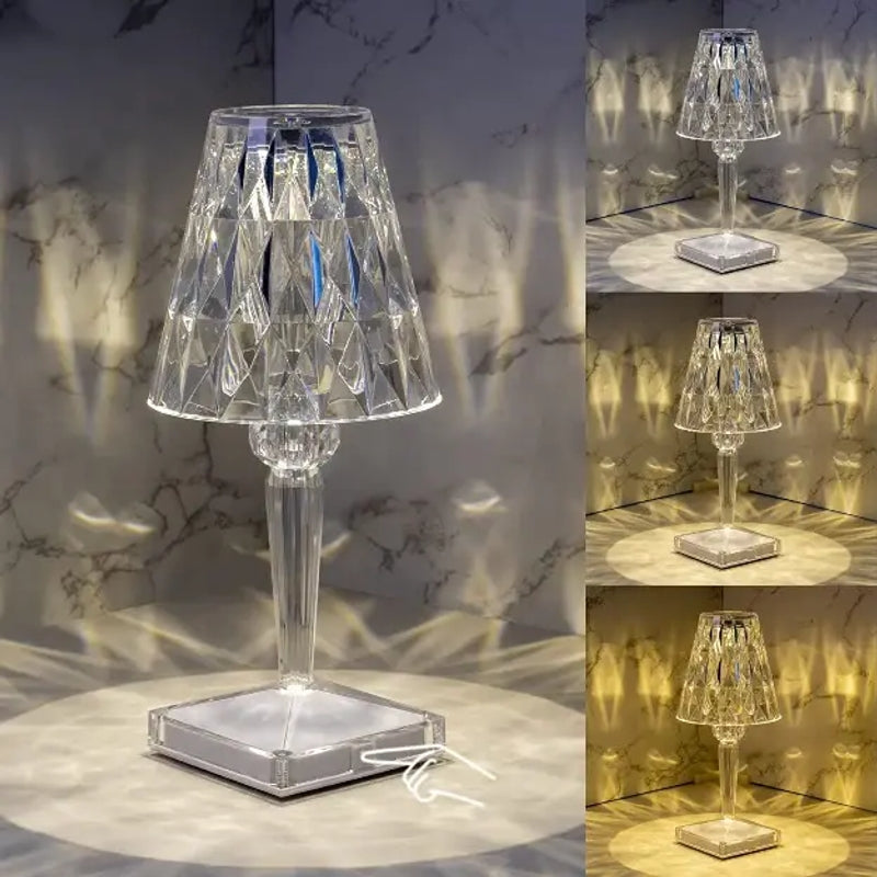 Lámpara LED de Cristal Elegante