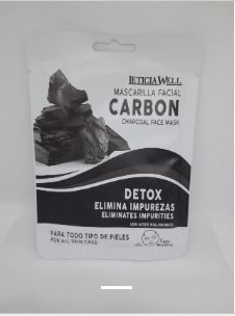Máscara Facial de Carbón Purificante