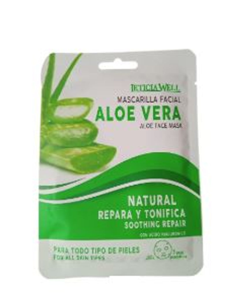 Máscara Facial con Aloe Vera