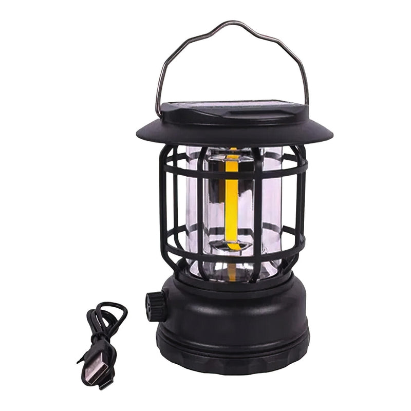 Farol de Camping Negro