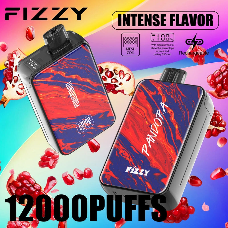 Pods Fizzy Pandora 12000 Caladas Vape