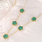 Collar de Trébol de 4 Hojas