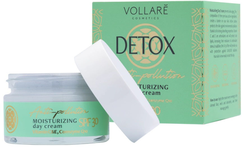 Crema Facial Detox Antipolución SPF30