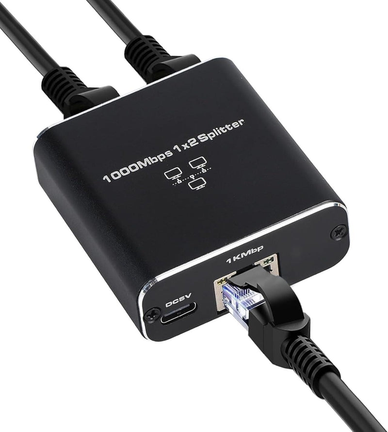 Divisor de Internet 2 en 1 con Cable USB