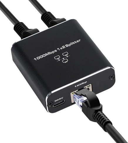 Divisor de Internet 2 en 1 con Cable USB