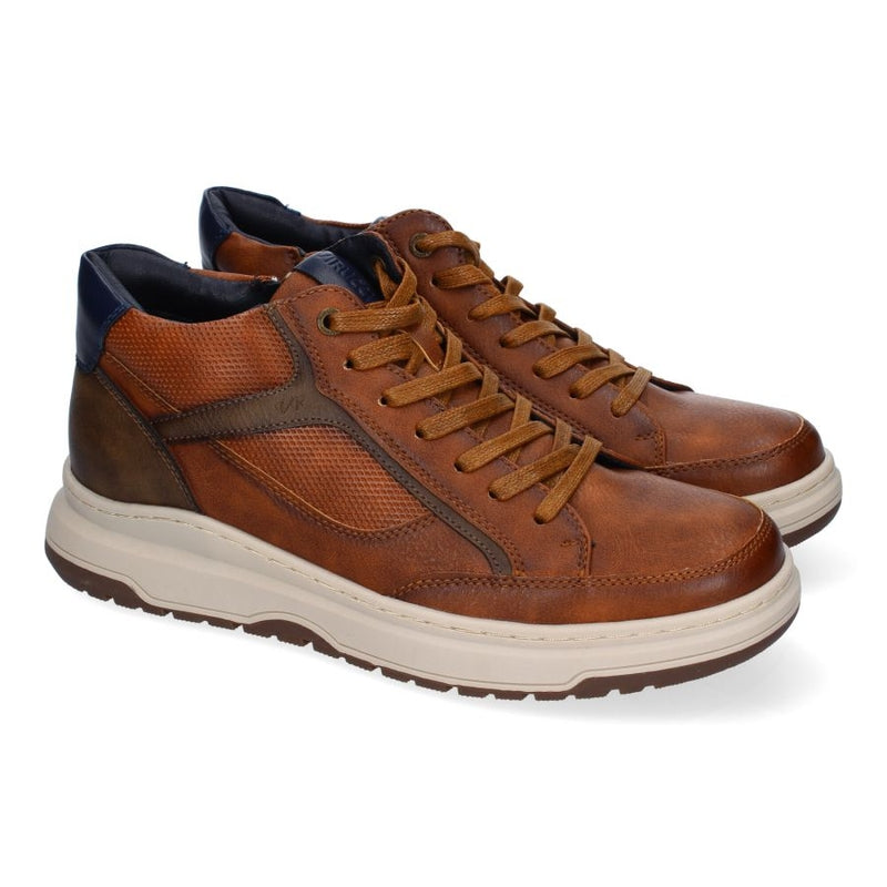Bota de cuero hombre