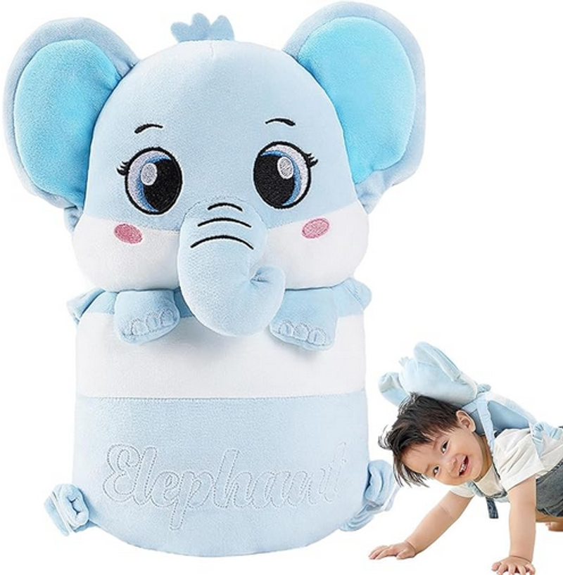 Almohadilla Anti-Tombos Bebé Azul Elefante