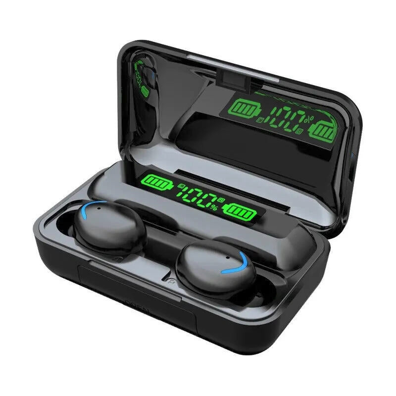 Auriculares Deportivos F9 Inalámbricos con Pantalla LED