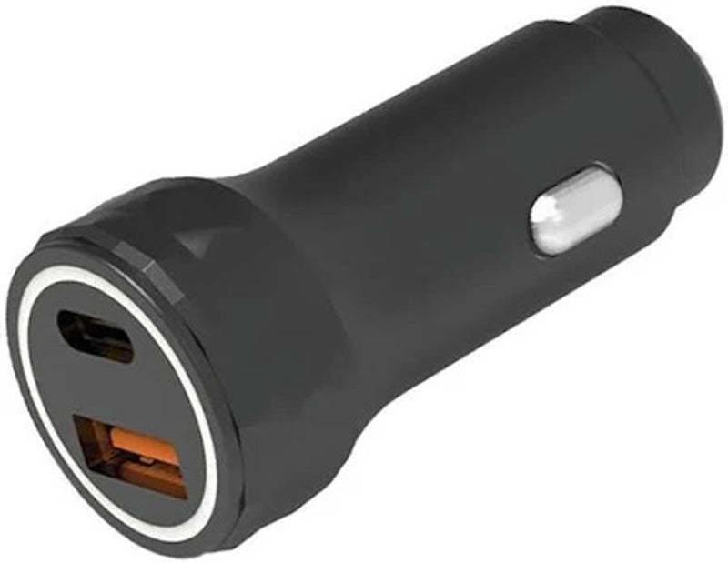Cargador Coche Dual USB y USB-C Rápido