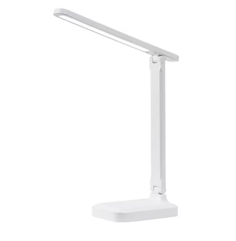 Lámpara de mesa con protección ocular