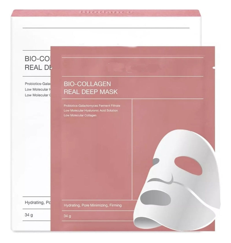Pack de 2 mascarillas faciales de colágeno