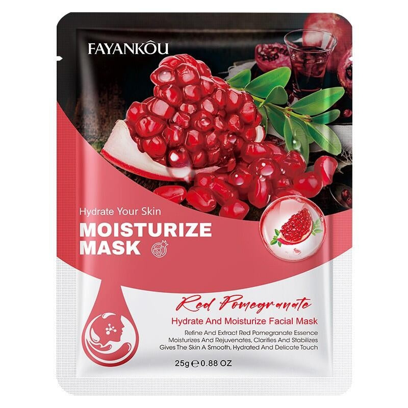 Máscara Facial Hidratante de Romã