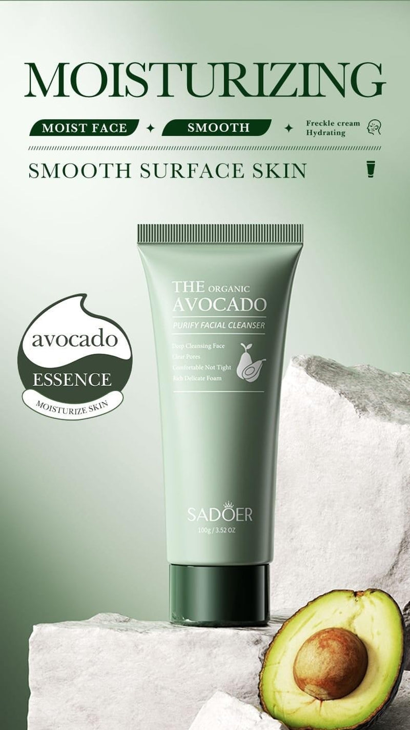 Limpia Facial Orgánico Abacate 100g