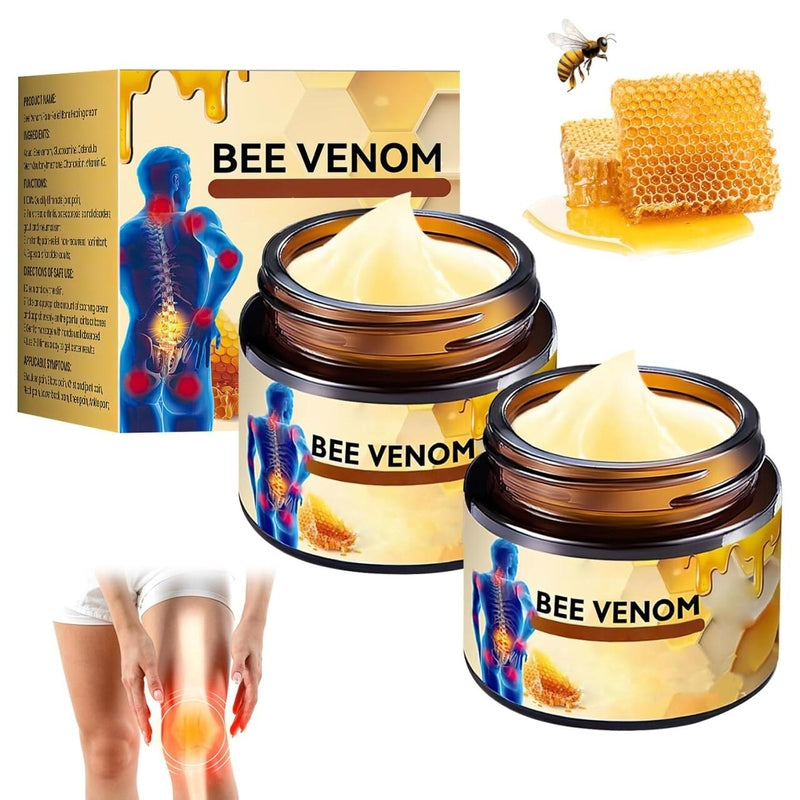 Creme de veneno de abelha para aliviar articulações