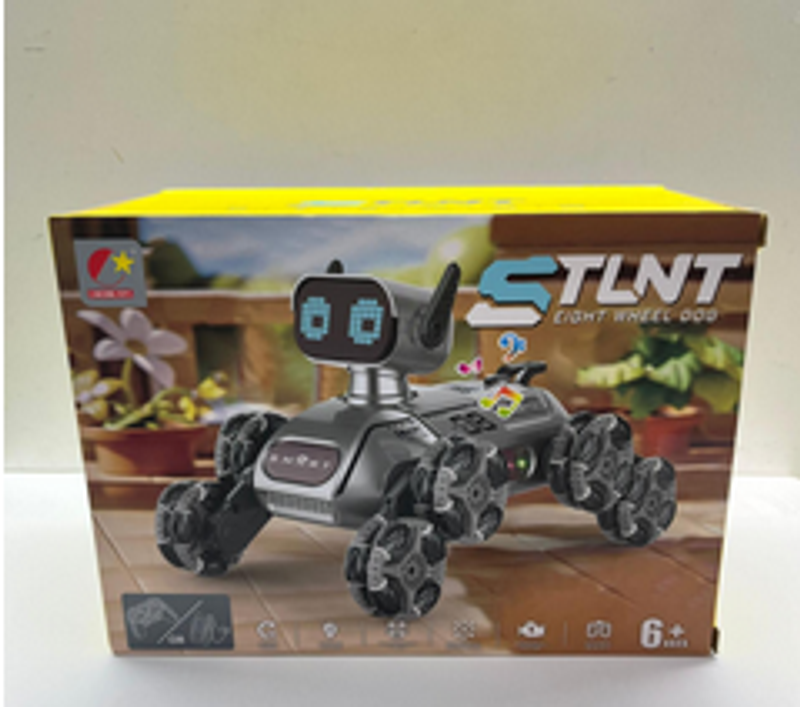 Cachorro Robot 8 Ruedas Inteligente