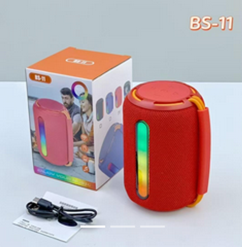 Caixa de Som Portátil Bluetooth RGB