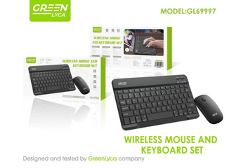 Kit Teclado y Mouse Inalámbricos Bluetooth