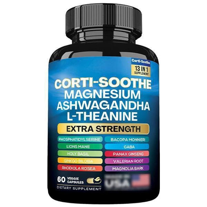 Corti-Soothe 13 en 1: Relajación y Control del Estrés Extra Fuerte