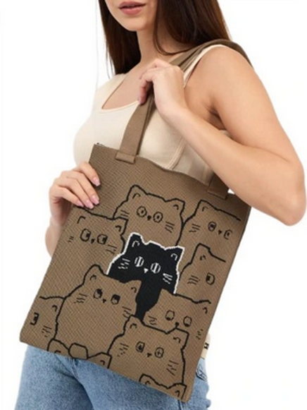 Bolso ligero y espacioso de hombro para mujer
