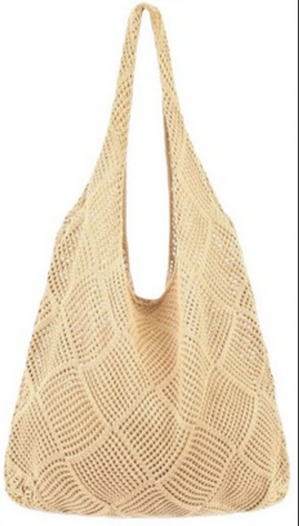 Bolso de playa de malla de gran capacidad