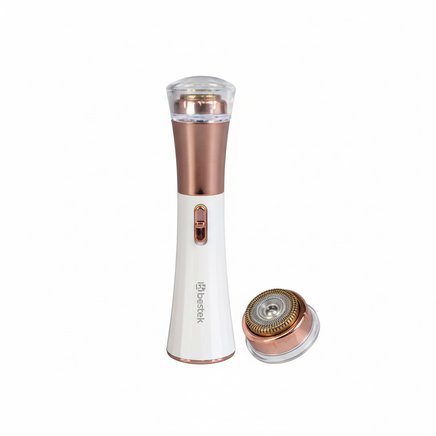 Depilador Facial Recarregável com Luz LED