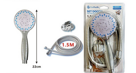 Kit completo doccetta cromata