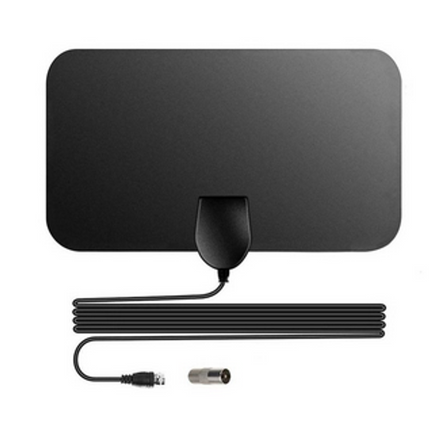 Antena de TV con amplificador de señal