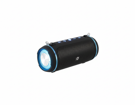 Altavoz bluetooth para ordenador sobre el escritorio