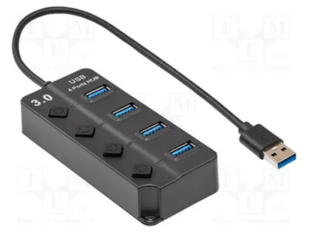 Hub USB 3.0 a 4 porte