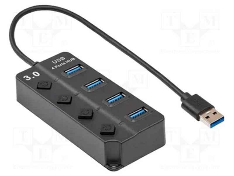 4-Port USB 3.0 Hub