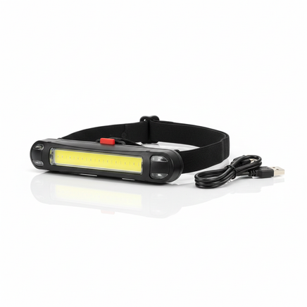 Luz para bicicleta recargable con LED COB