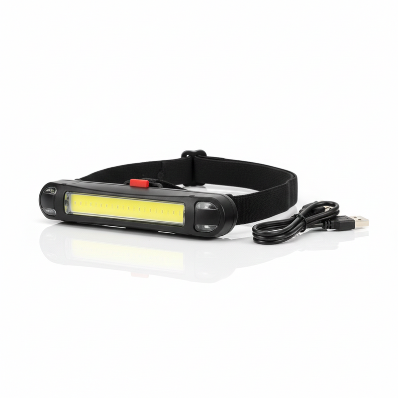 Luce per bicicletta ricaricabile COB