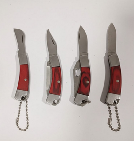 Set di 4 coltelli piccoli