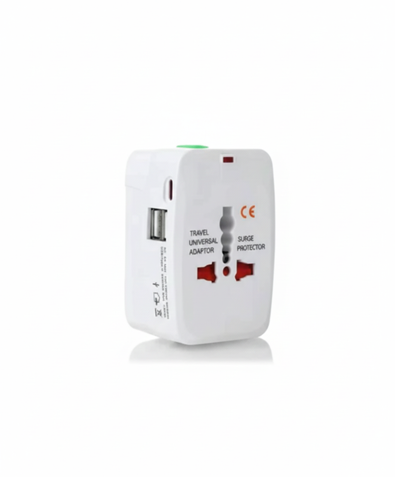 Adaptor universal cu 2 USB și USB-C