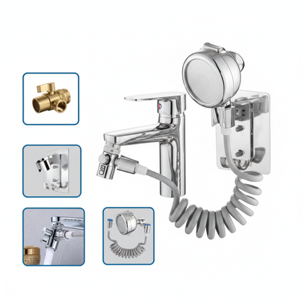 Conjunto de bidé para el baño de casa