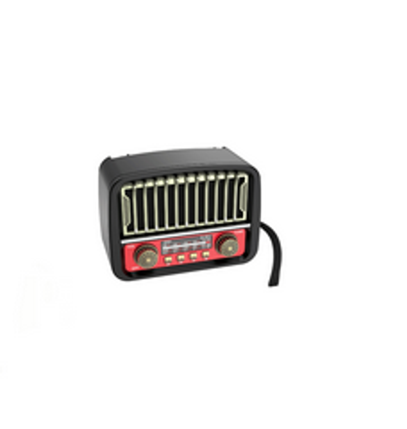 Retro skaļrunis ar 1200 mAh bateriju