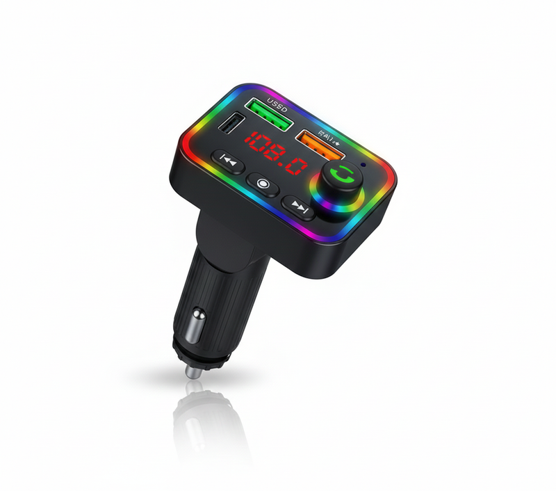 Bluetooth MP3 transmitter s rychlým nabíjením