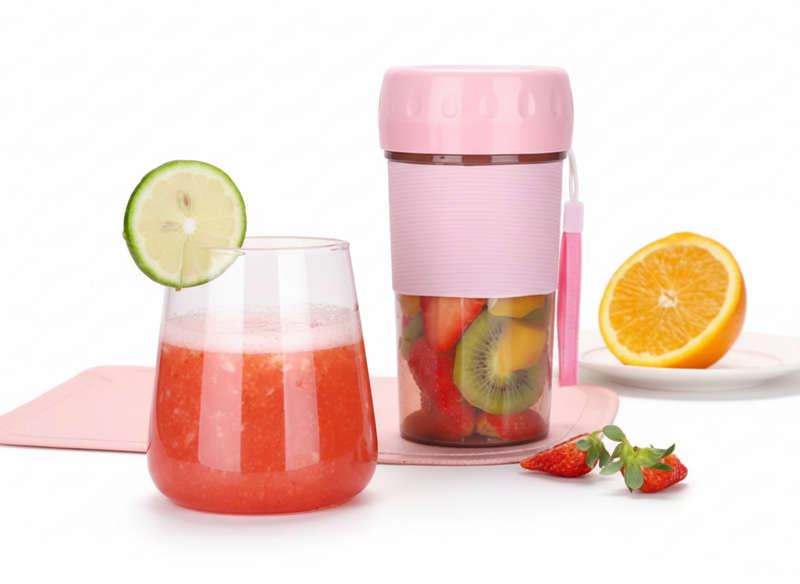 Vaso eléctrico para preparar zumos y bebidas