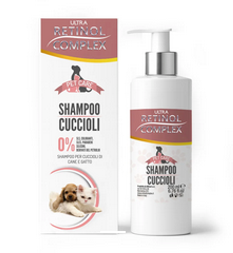 Shampoo Retinol para Cachorros