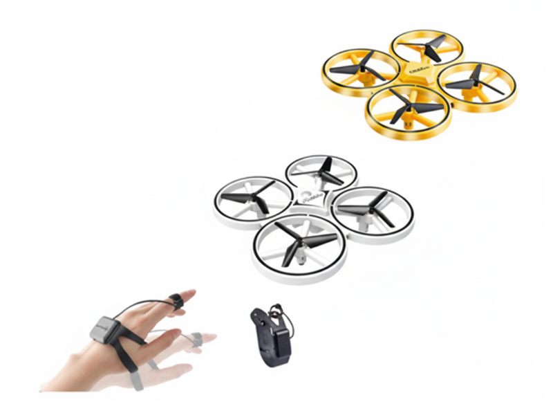 Drone LED RGB Control por Gestos