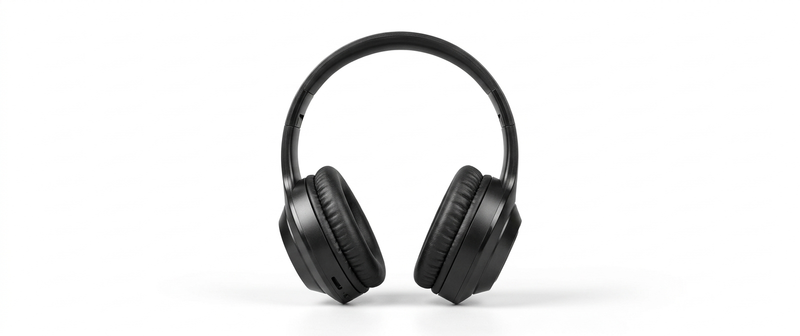 Auriculares inalámbricos en color negro