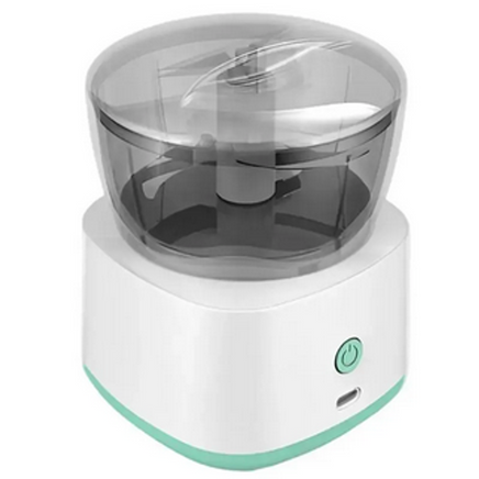 Picadora eléctrica de 225 ml con cuchillas de acero inoxidable