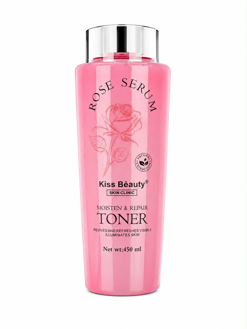Ružová pleťová voda Kiss Beauty 450 ml