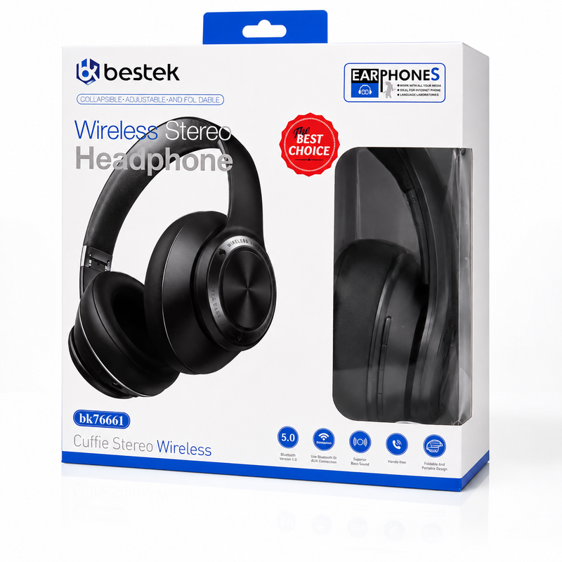Auriculares Bluetooth BK61 sin cables